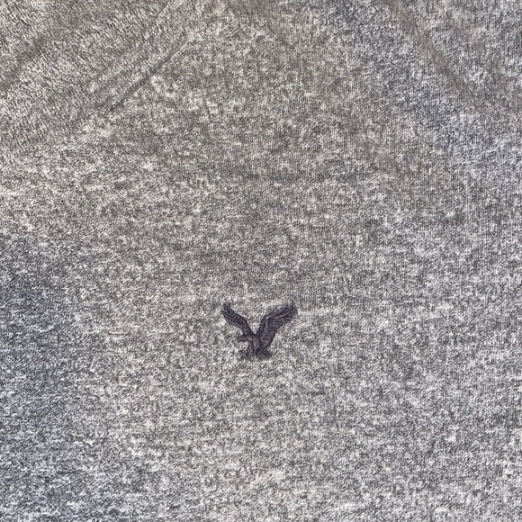 American Eagle Outfitters 🦅 Legend V-Neck T-Shirt in Heather Grey size Small - Picture 4 of 14